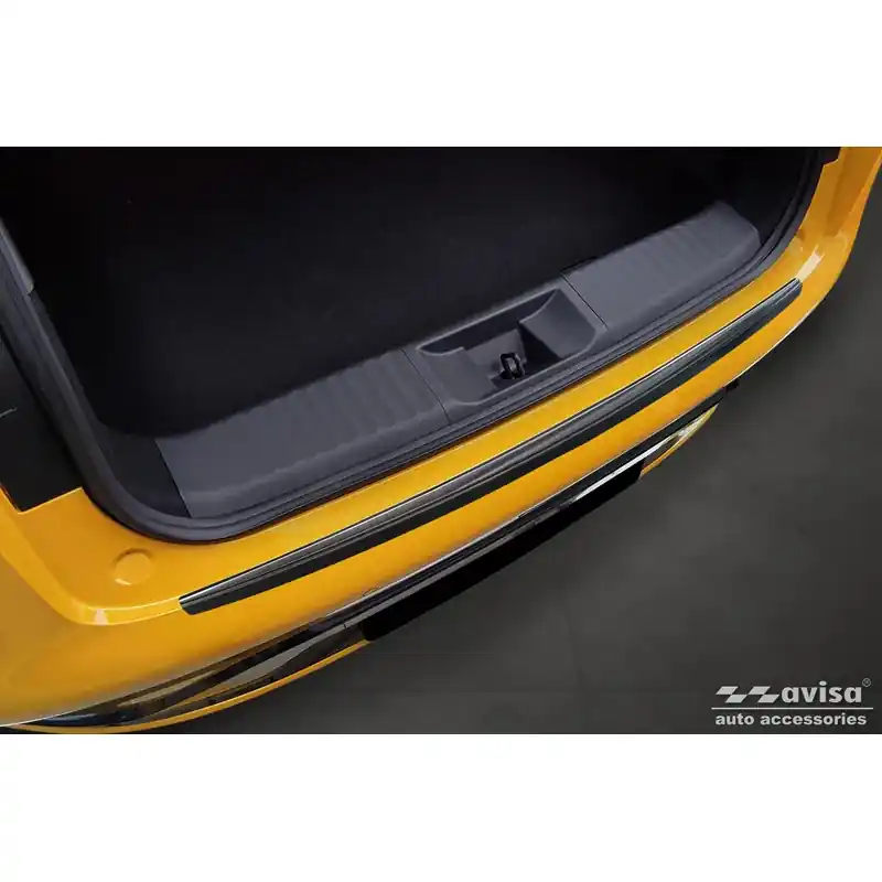 Avisa, Bagkofangerbeskytter, Sort, Rustfritstål, passer til Toyota Prius V (XW60) 2023- - Superpris