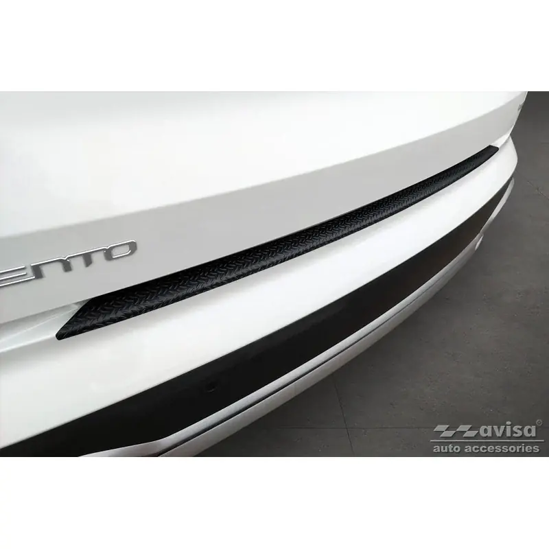 Avisa, Bagkofangerbeskytter, matsort, alu, passer til Kia Sorento IV 2020- ‘Riffled Plate‘ | Særpris