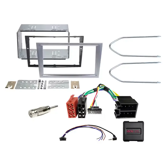 Spar mere - ACV Komplet 2-DIN Kit Opel matt chrome analog