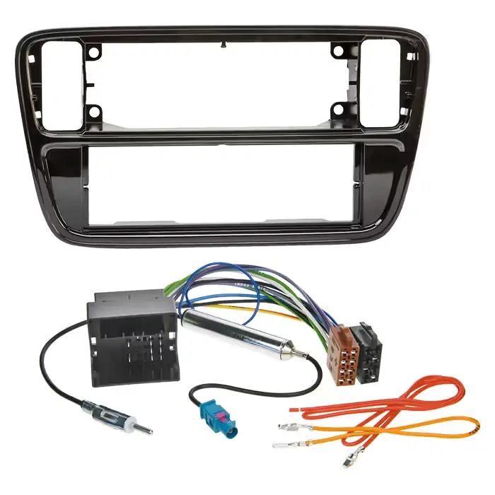 ACV 1-DIN kit VW Up 12/2011-06/2016 piano sort passiv - Så længe lager haves