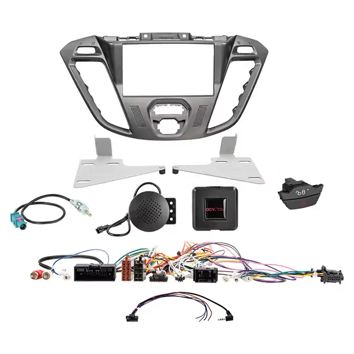 ACV 2-DIN kit Ford Custom 2012-2016 phoenix sølv ratbetj. - Fordelagtig pris