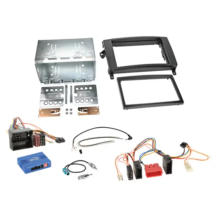 ACV 2-DIN kit Mercedes- ISO/Mini ISO Quadlock ratbetj. | Nyhed i sortimentet