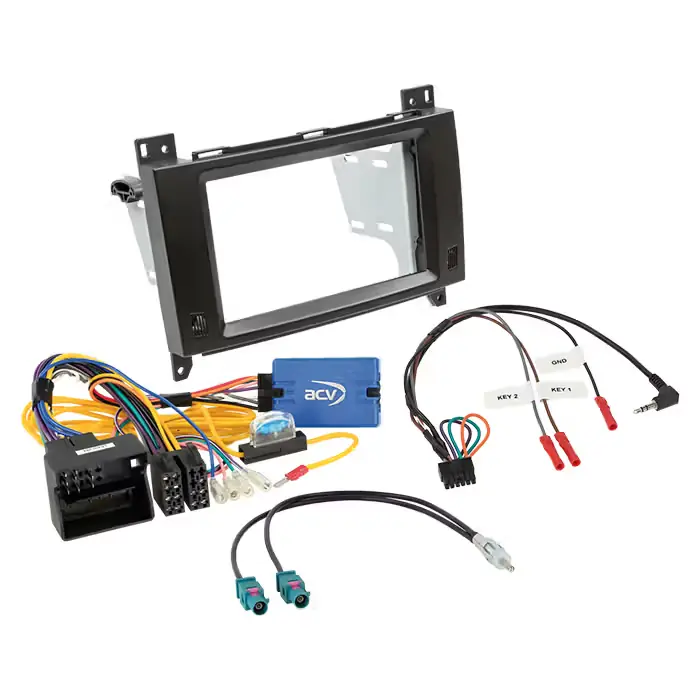 ACV 2-DIN kit Mercedes Vito 2014-2024 ratbetj. passiv - Nyhed i sortimentet