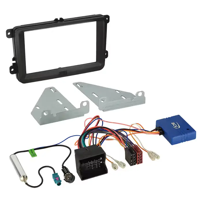 ACV 2-DIN kit Seat/Skoda/VW CAN Bus/antenne sort | Kun i dag