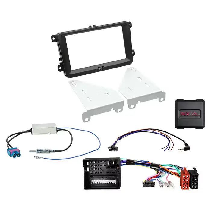 ACV 2-DIN kit Alhambra/Amarok/Beetle/Caddy/T6 ratbetj. - Klar til afsendelse