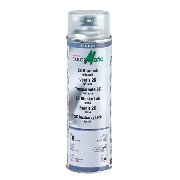 Kundernes valg - COLORMATIC ColorMatic Klarlak højglans 2K Hi-speed 500ml.
