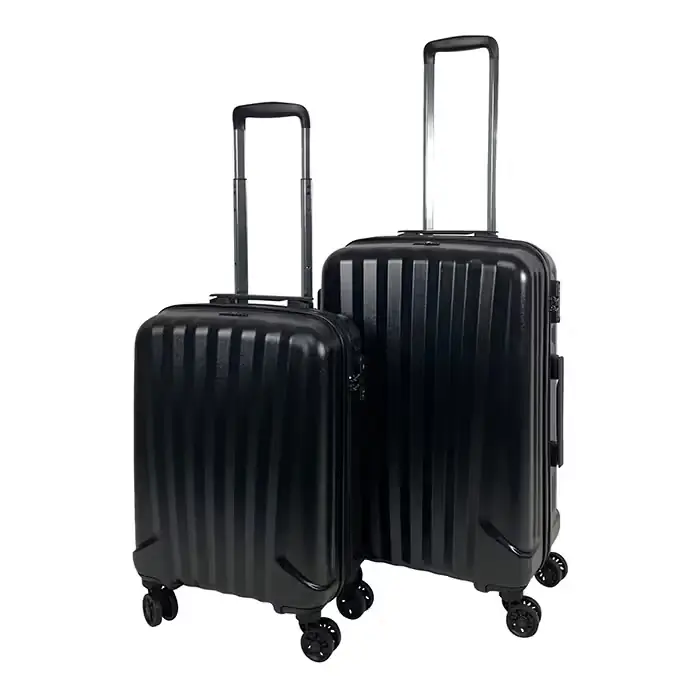 Leveres hurtigt - BONGOUT Bon Goût Milano Hardcase 2 pak trolleysæt sort