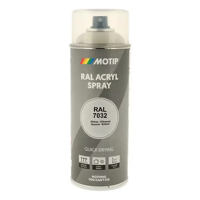 MOTIP Motip Ral 7032 high gloss flint grey | Bedste pris