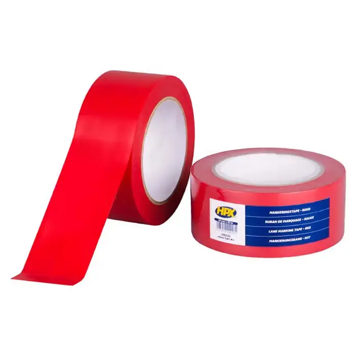 HPX HPX markeringstape rød 48mm x 33m | Bedste pris