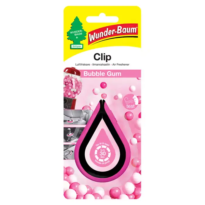 Anbefalet valg - WUNDERBAUM Wunderbaum Clips - bubble gum