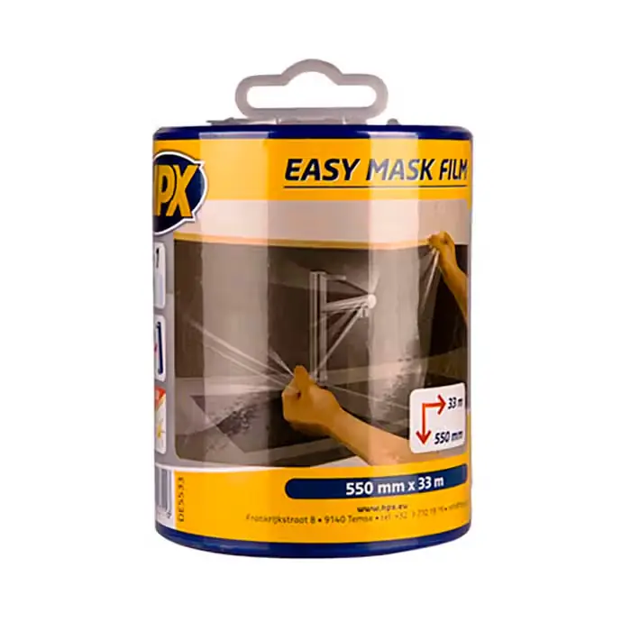 HPX HPX afdækningsfilm i dispenser 550mm x 33m - Superpris