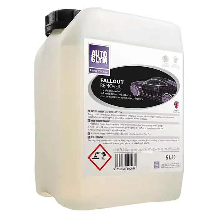 AUTOGLYM Autoglym Fallout Remover 5L Flyverustfjerner | Topkvalitet