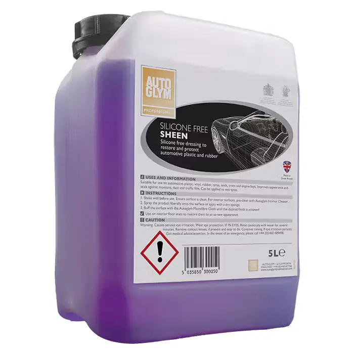 Rabat - AUTOGLYM Autoglym Silicone Free Sheen 5L Silikonefri vinylmakeup