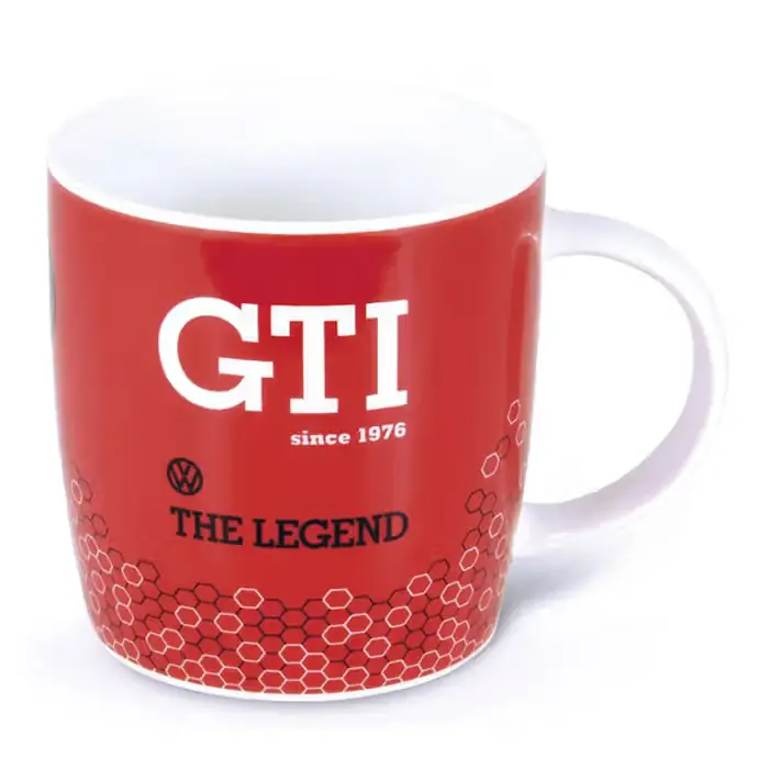 VW-COLLECT VW GTI kaffekop ‘‘The Legend‘‘ rød, 370 ml - Bedst sælgende