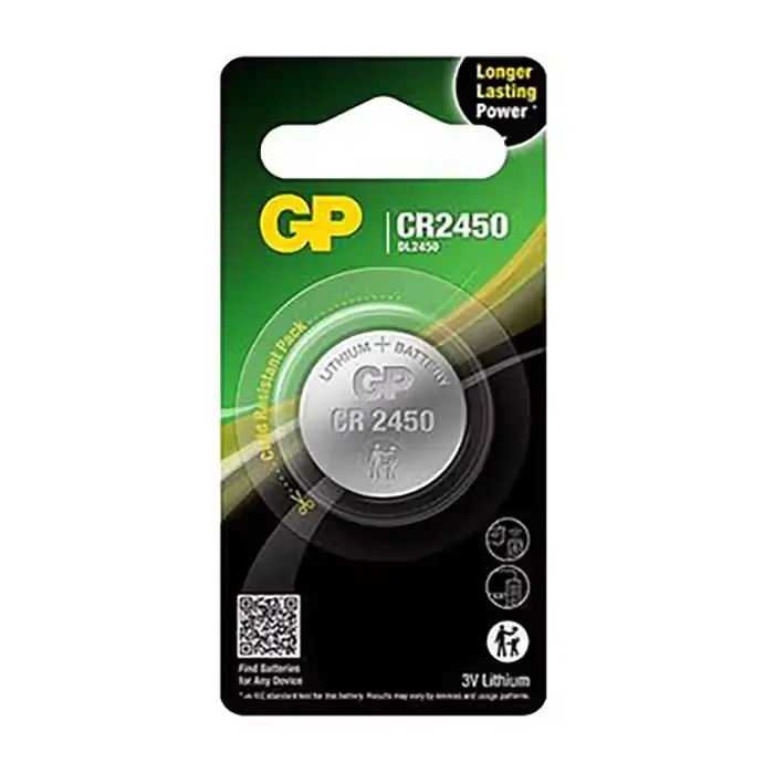 Dagens tilbud | GP-BATTERI GP CR2450 batteri 1 stk.
