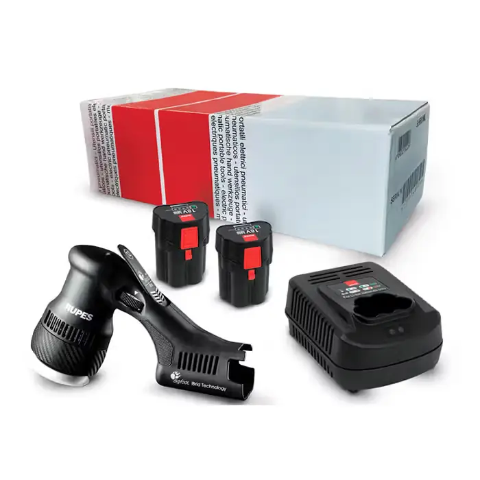 Topkvalitet - RUPES Rupes HLR75 Mini polisher iBrid m. batteripakke
