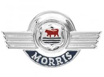 Supergod pris | Emblem Morris til motorhjem tidlige årgange